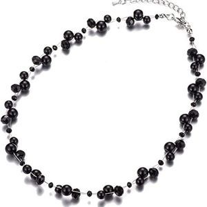 Short Beaded Turquoise Necklace For Women - Fashion Jewelry